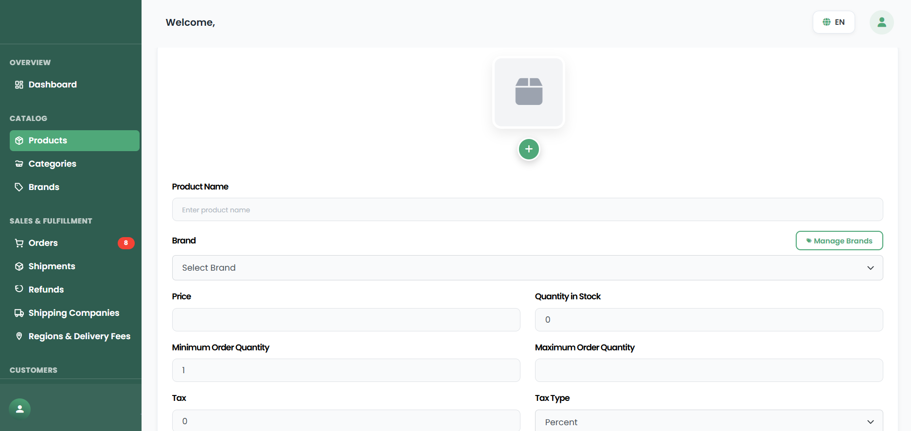 Add Products Easily